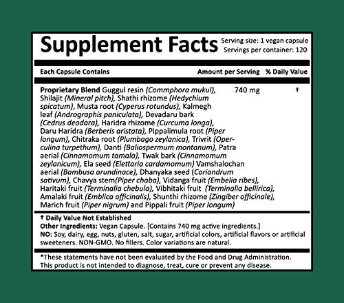 Harmony Nutraceuticals Chandraprabha Vati dosage spoon with bottle