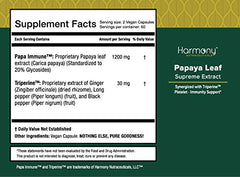 Harmony Nutraceuticals Clinical-grade Vegetarian capsules with clear certifications