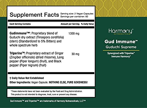 Label detail shows organic ingredients and GMP-grade quality.