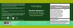Harmony Nutraceuticals Punarnavadi Guggul capsules highlight easy daily dosing for holistic vitality