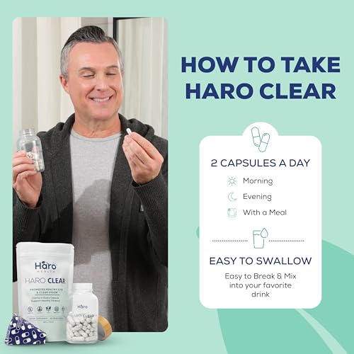 Haro Clear eye nutrients designed for comfortable screen time