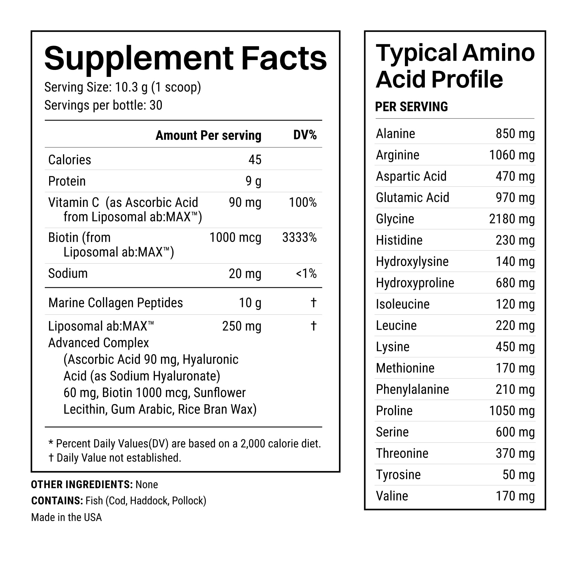 Haroutine liposomal vitamin C and hyaluronic acid blend visualizes enhanced absorption.