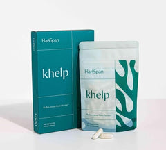 HartSpan Khelp bottle pour, convenient nightly reflux support.