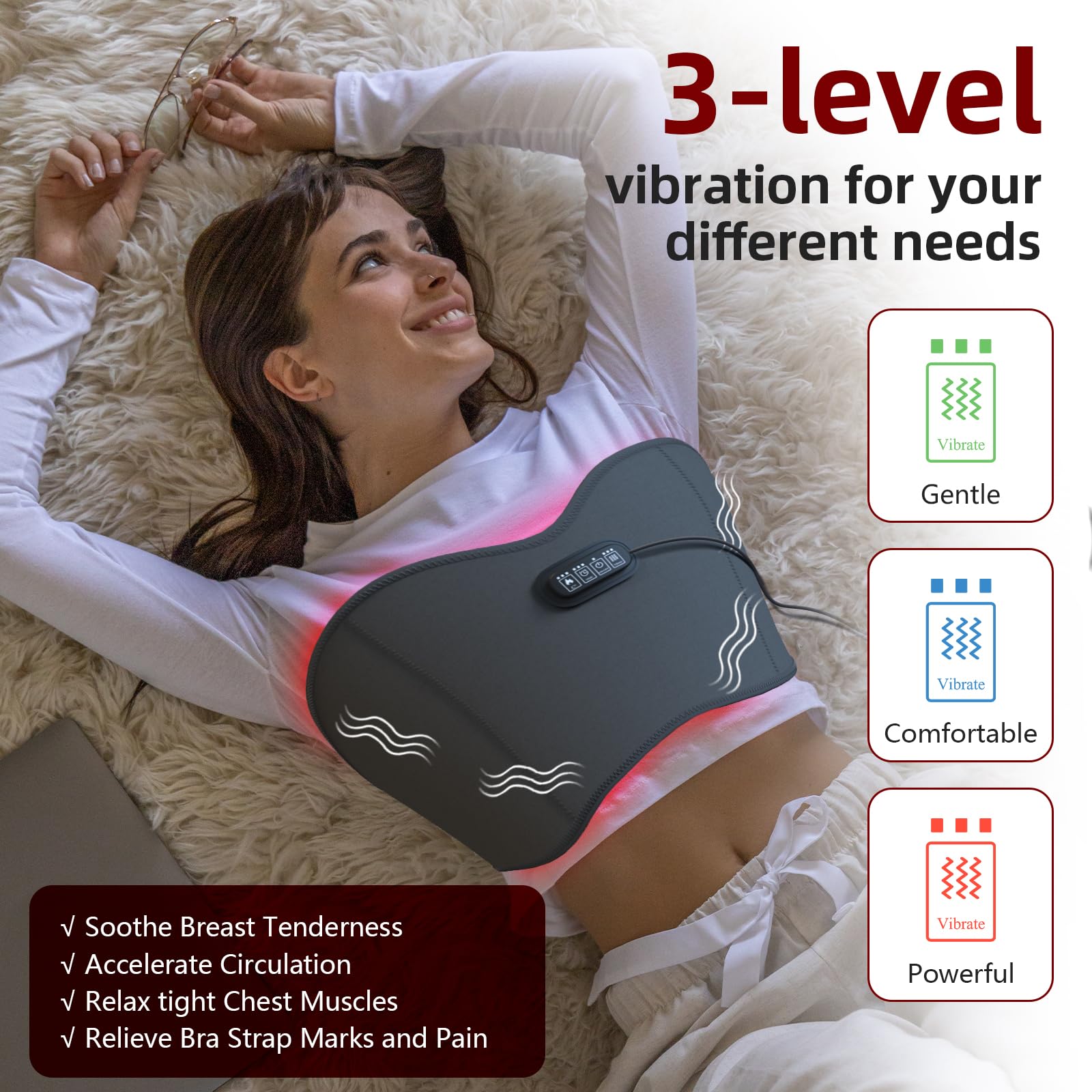 HaSoCare breast wellness support in a compact at-home device