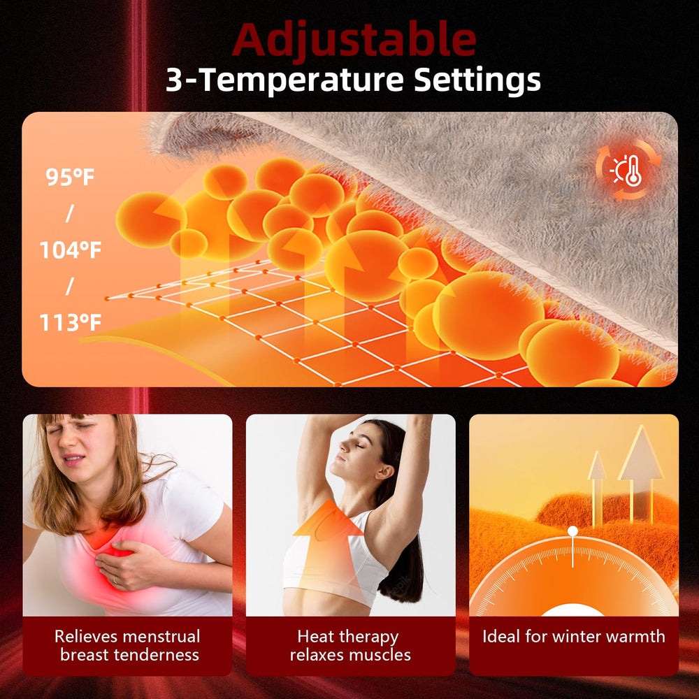 HaSoCare safe noninvasive therapy using red light, heat, and vibration