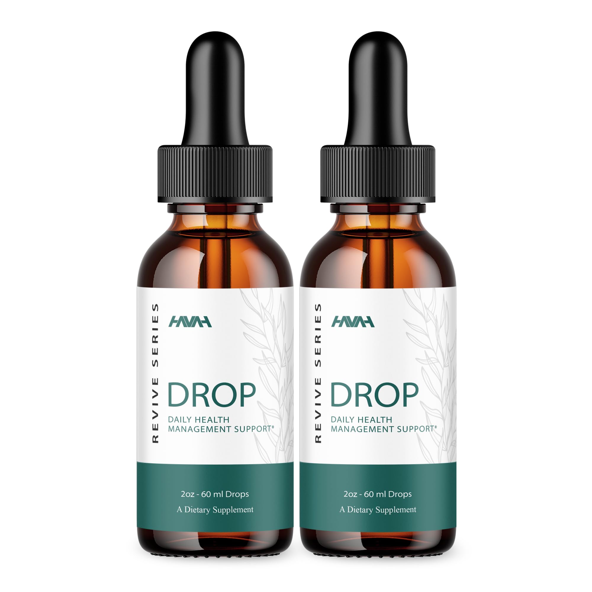 Havah Drop The Pounds bottle front view for daily wellness support.