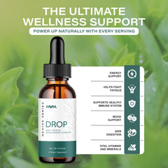 Havah Drop The Pounds liquid measured into a cup for precise serving.