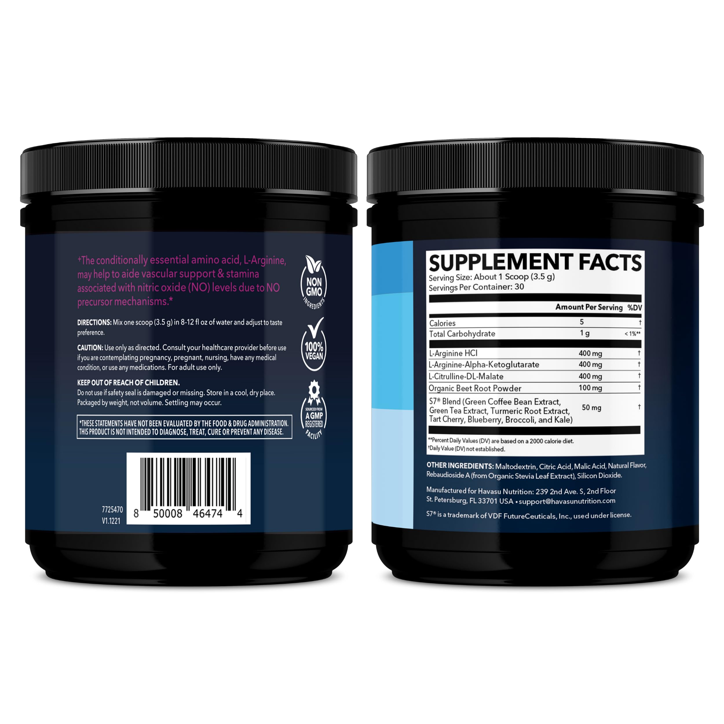 30-day supply badge reinforces monthly endurance and recovery possibilities.