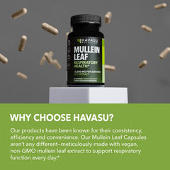 Detalle de cápsula HAVASU NUTRITION mostrando textura suave