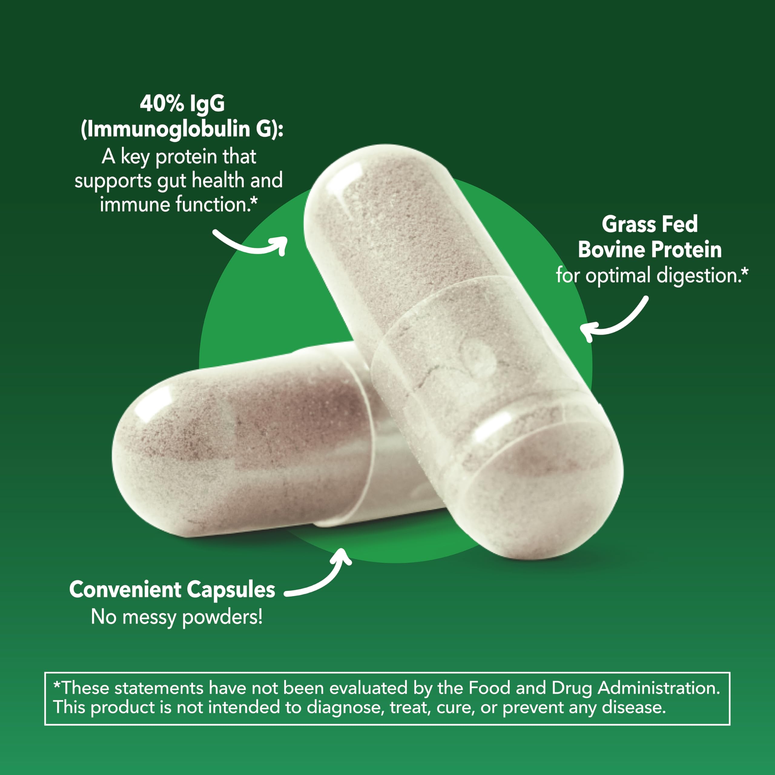 HAVASU Nutrition label emphasizes digestive health benefits for adults.