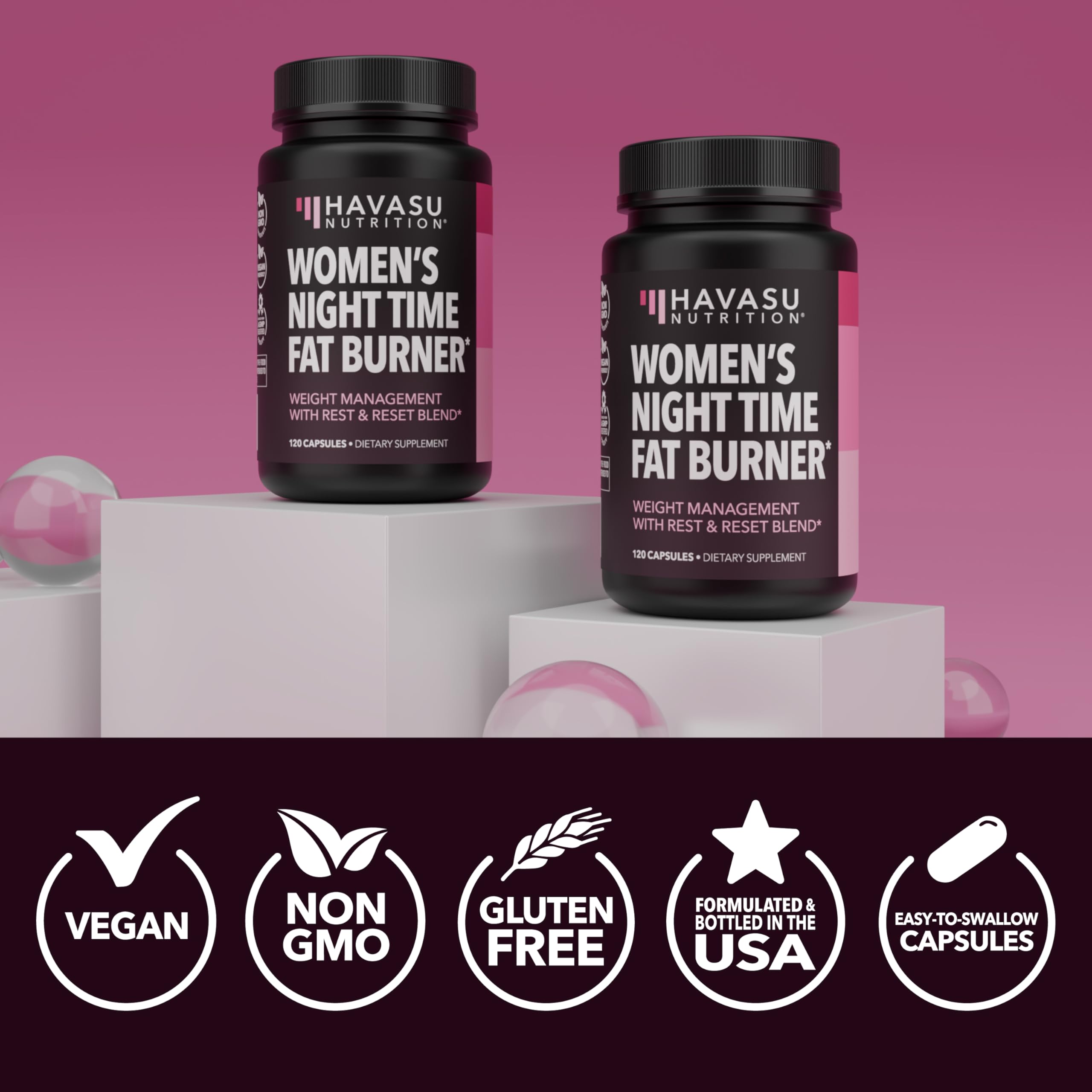 HAVASU Nutrition L-theanine close-up reinforcing stimulant-free relaxation