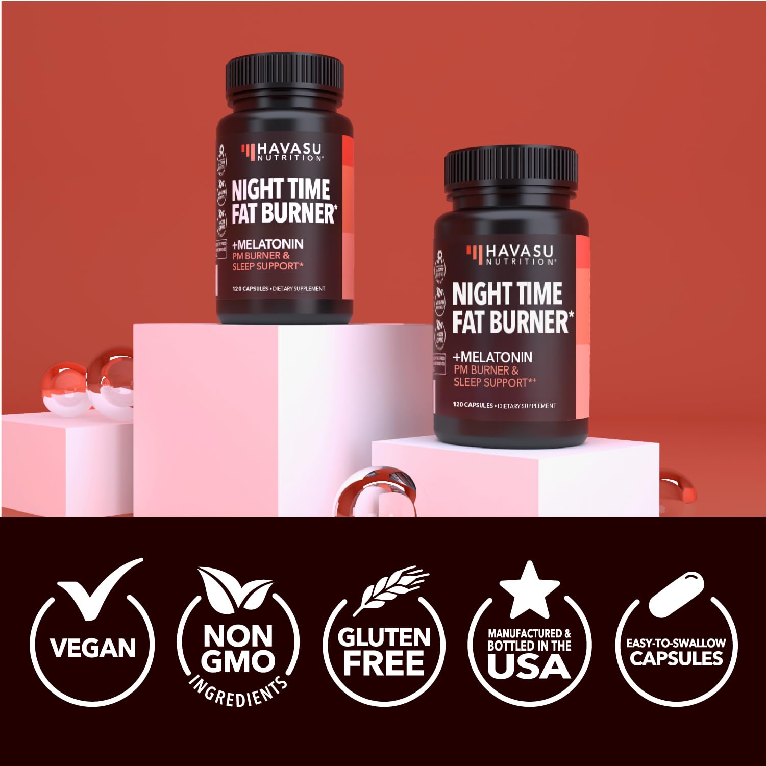 stimulant-free HAVASU NUTRITION night-time fat burner