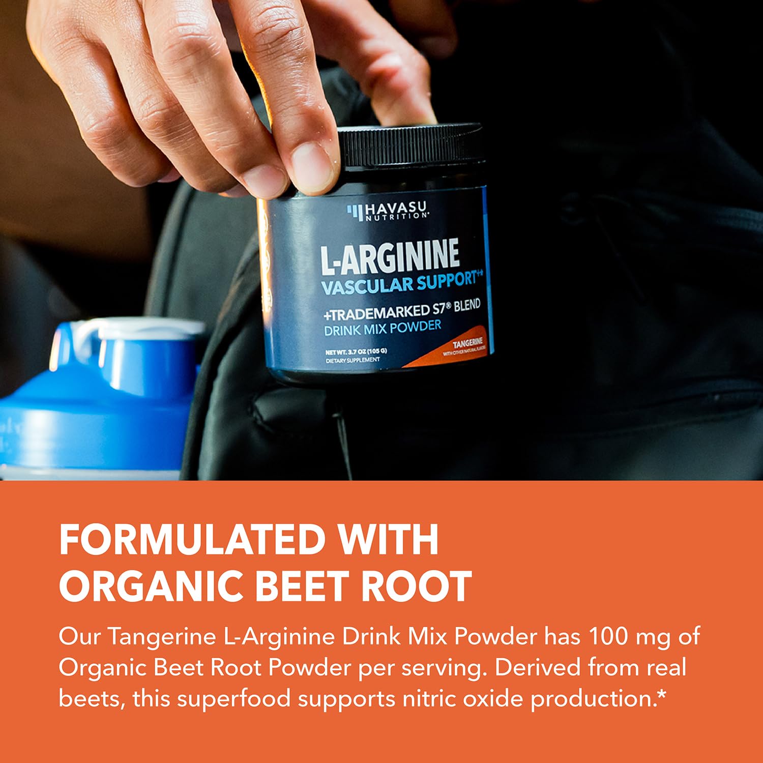 HAVASU NUTRITION Pre-Workout powder mix for energized workouts.