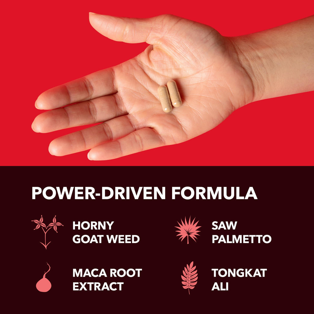 HAVASU NUTRITION Saw Palmetto L-Arginine Maca Panax label for energy support.