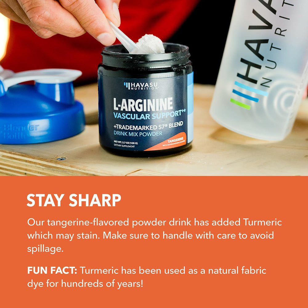 HAVASU NUTRITION Vegan-friendly ingredients icon signals plant-based formula.