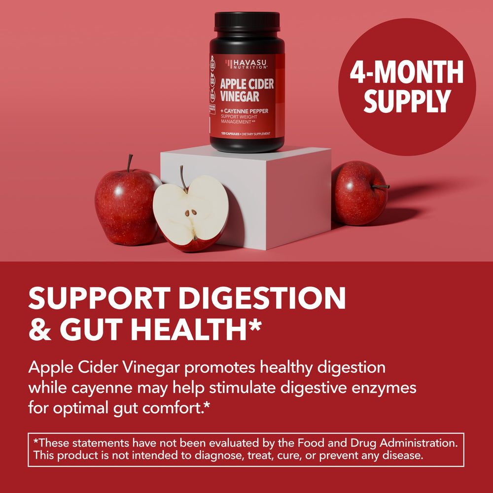 HAVASU NUTRITION vegan non-GMO capsules fit diverse diets.