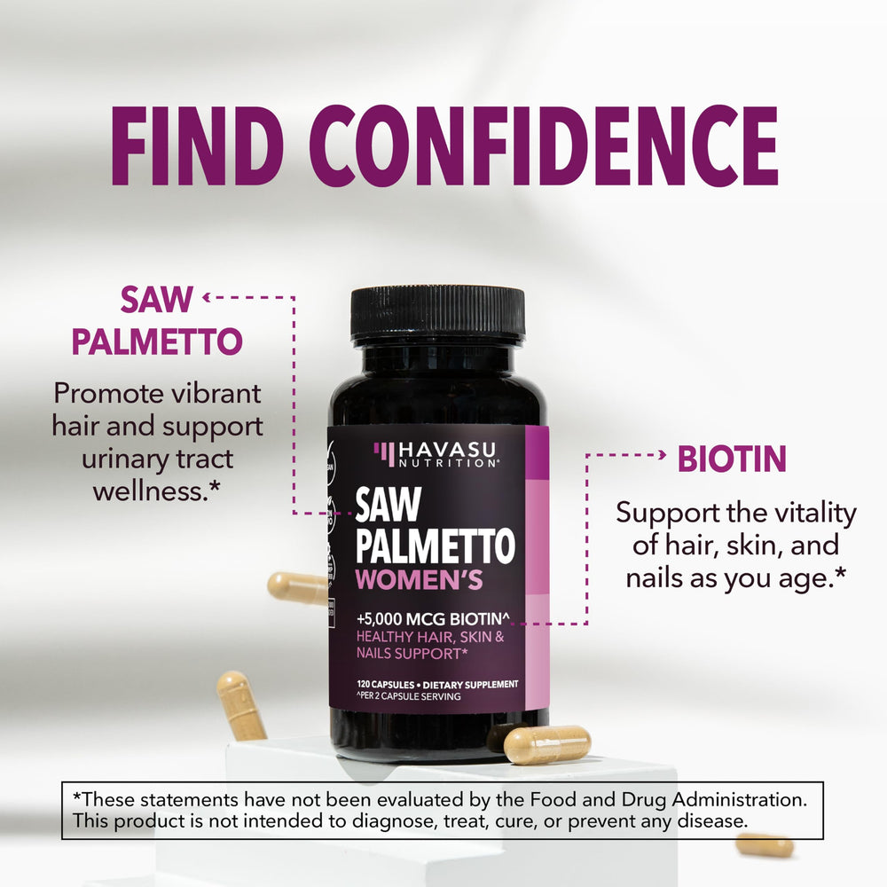 HAVASU NUTRITION Womens health capsules emphasizing beauty from within