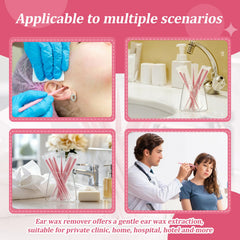 Havawish pink ear curette highlighting hygiene and safety features