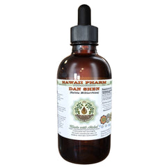 Hawaii Pharm Dan Shen bottle with pour, alcohol-free glycerite for daily wellness use.