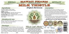 Hawaii Pharm Milk Thistle liquid extract drops for fast absorption.