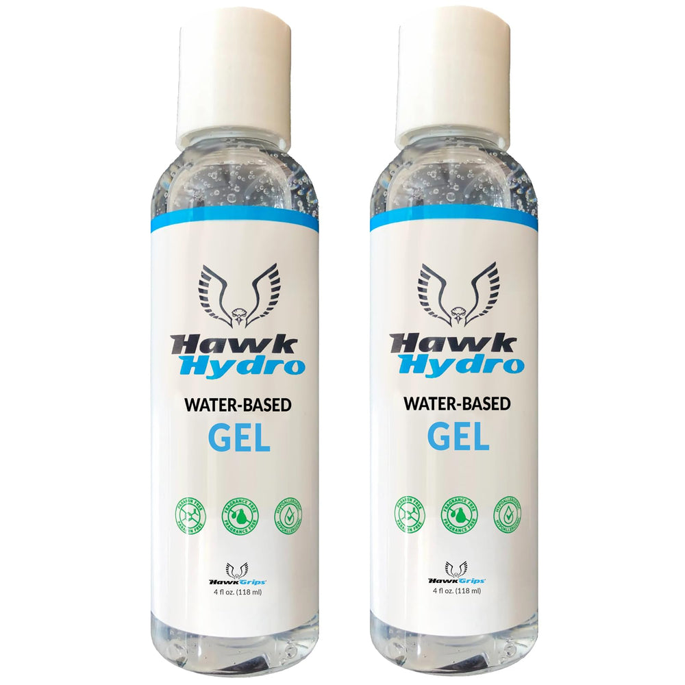 HawkGrips HawkHydro 4oz bottle for quick, clean transitions between modalities.