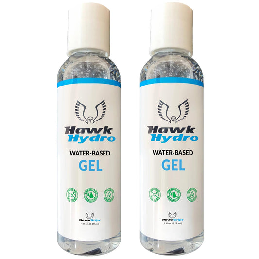 HawkGrips HawkHydro 4oz bottle for quick, clean transitions between modalities.