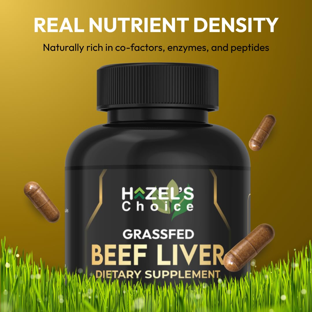 HAZEL'S Choice easy-to-swallow capsules simplify daily supplementation.