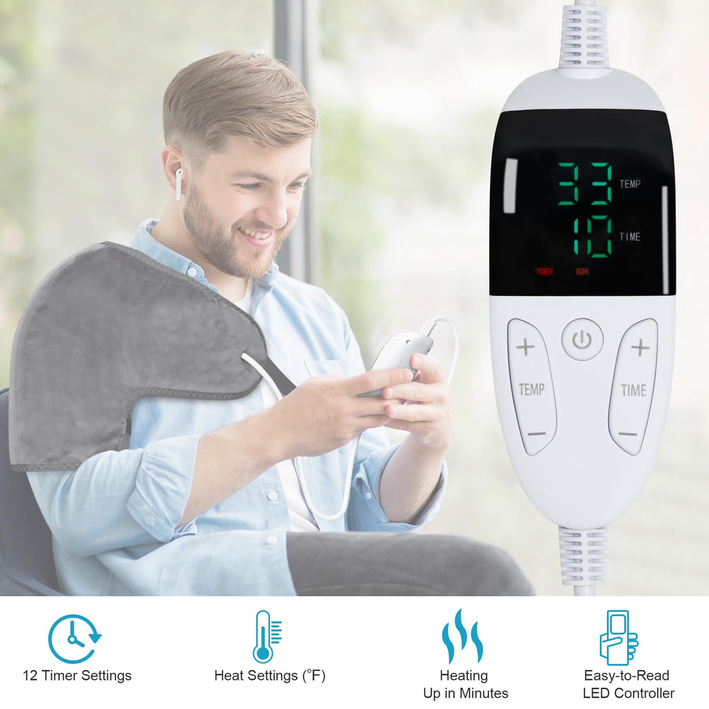 H&B Luxuries memory function indicates settings recall for consistent comfort.