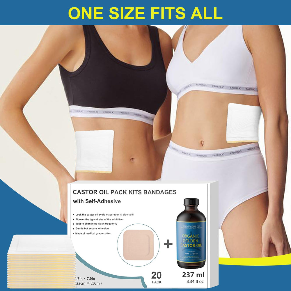 Hbaid oversized rim pack fits most adult liver areas for easy coverage