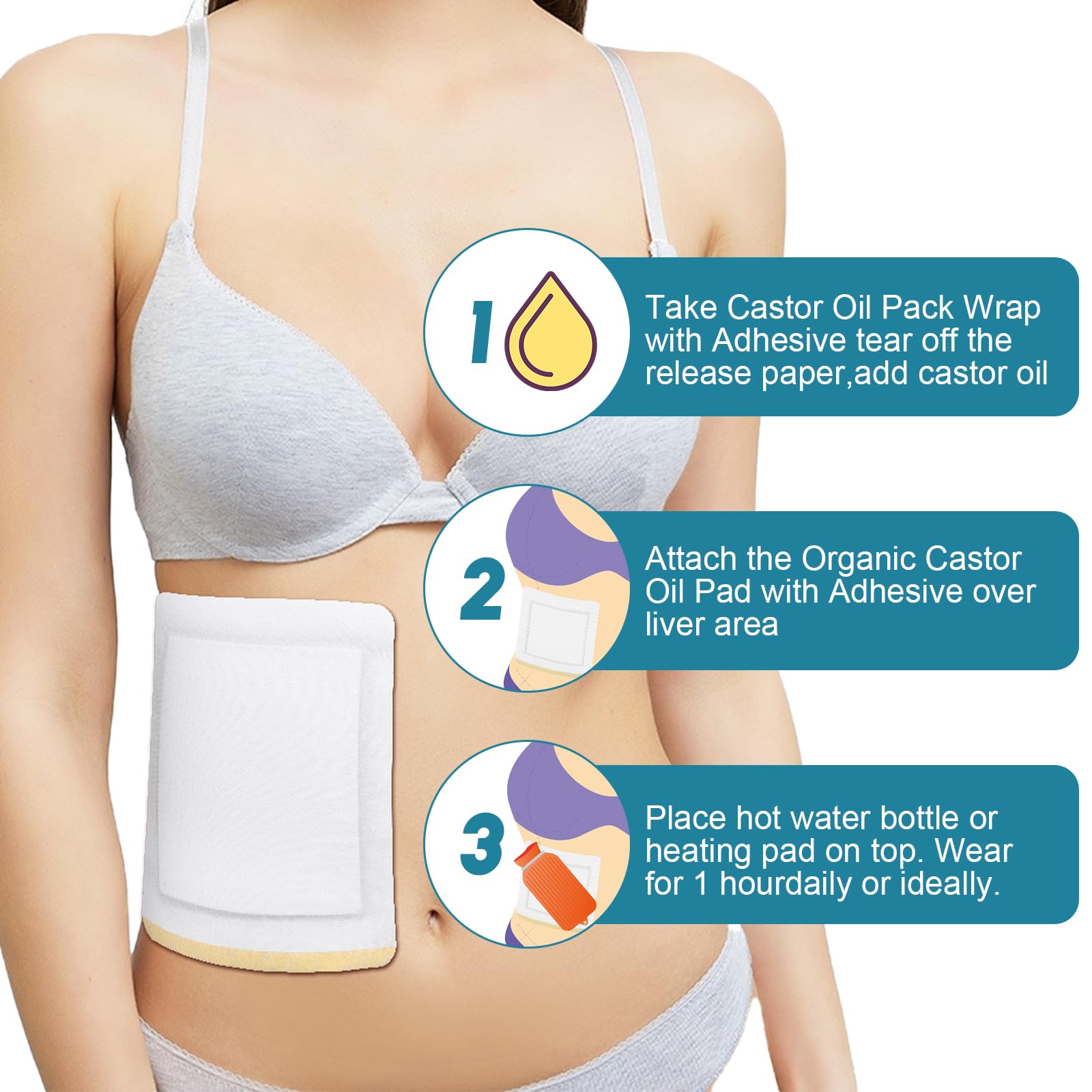Hbaid hypoallergenic adhesive reduces irritation while securing the patch