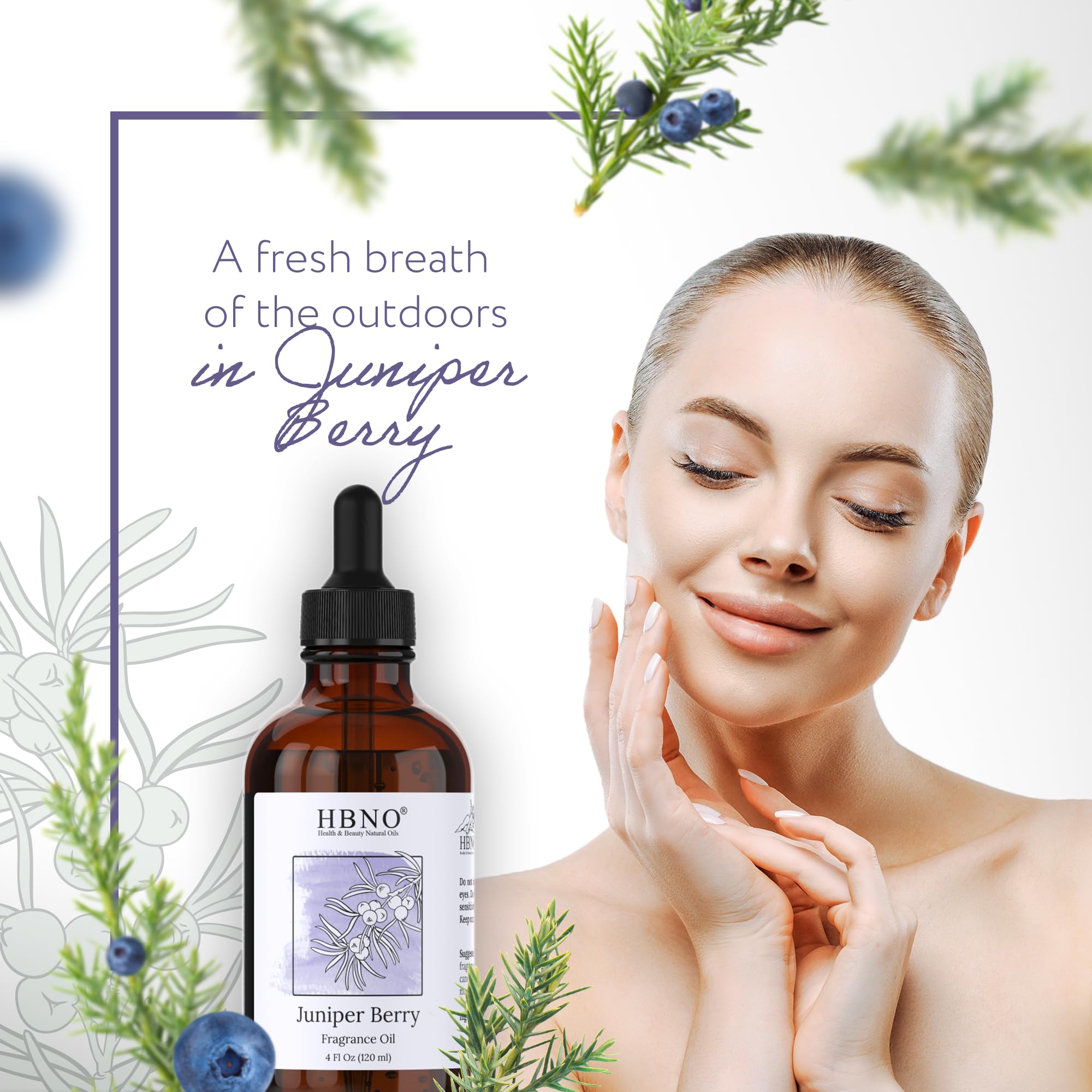HBNO Juniper Berry Oil in a simple setup for DIY soap and fragrance projects.