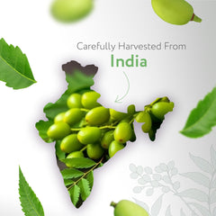 HBNO Neem Oil twist cap close-up shows easy dispensing and freshness.