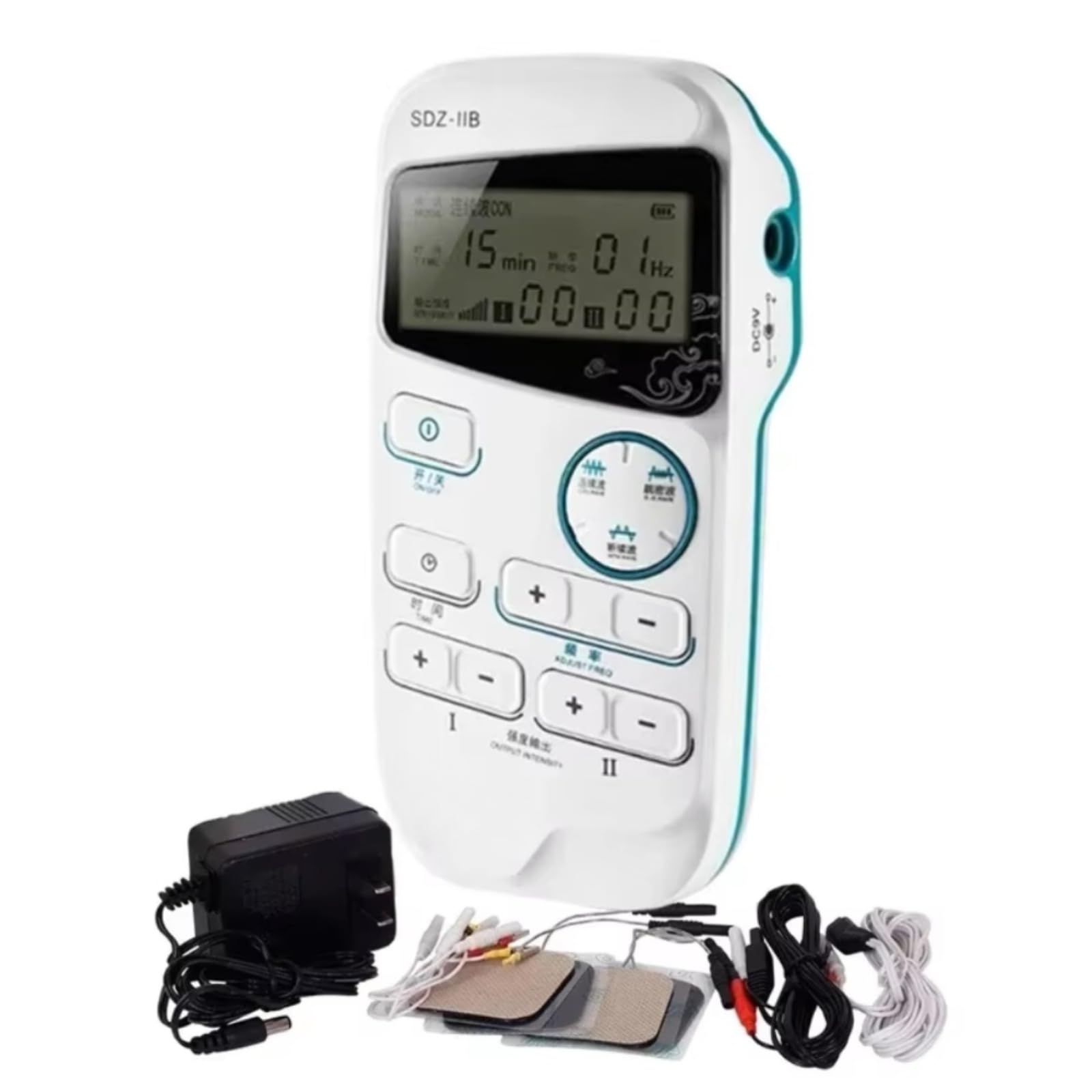 Hcircome SDZ-IIB massager front view for compact home relief sessions.