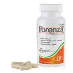 Lifestyle scene with Fibrenza in daily routine for potential cardiovascular support.