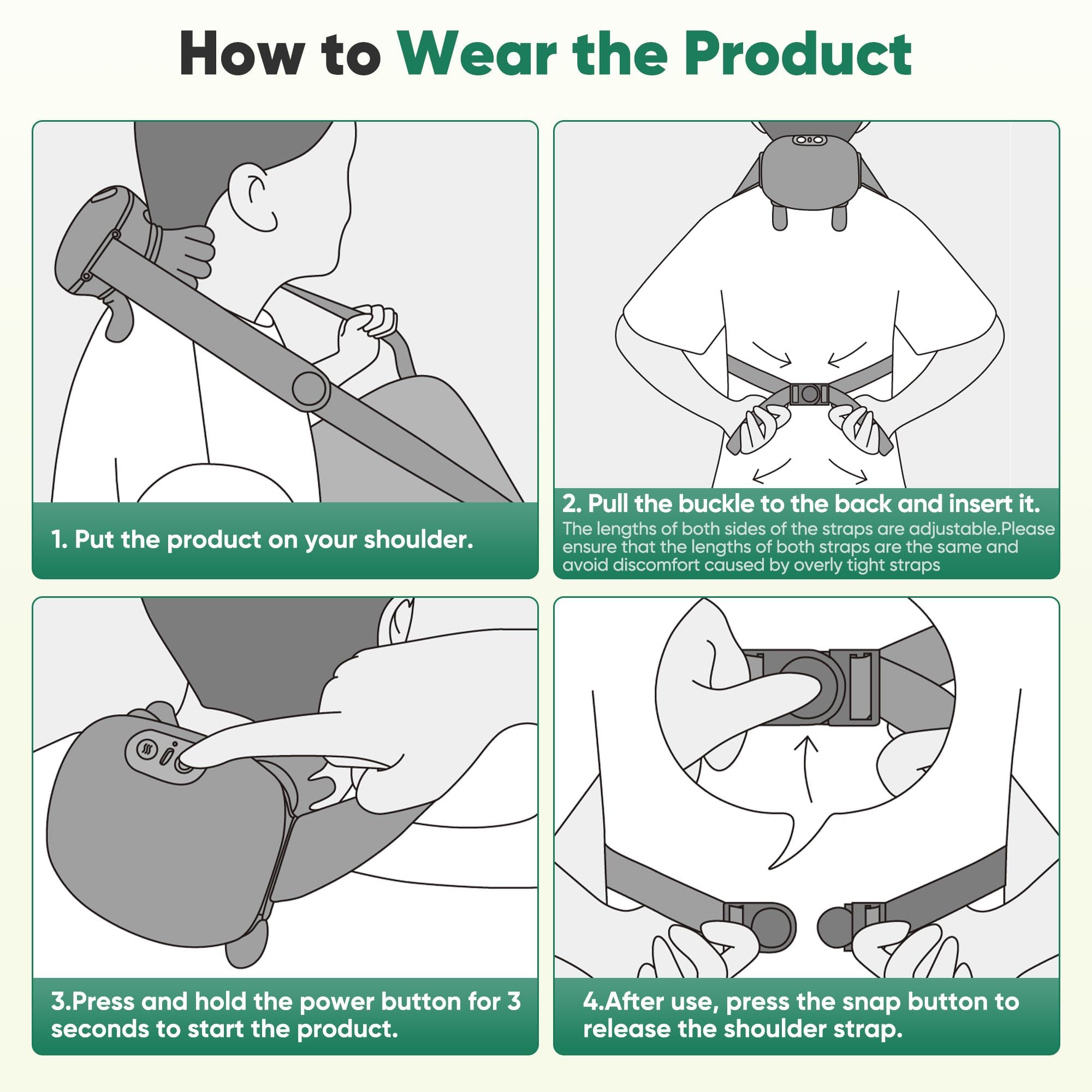 HDTYSW gift packaged massager makes a thoughtful wellness gift for loved ones