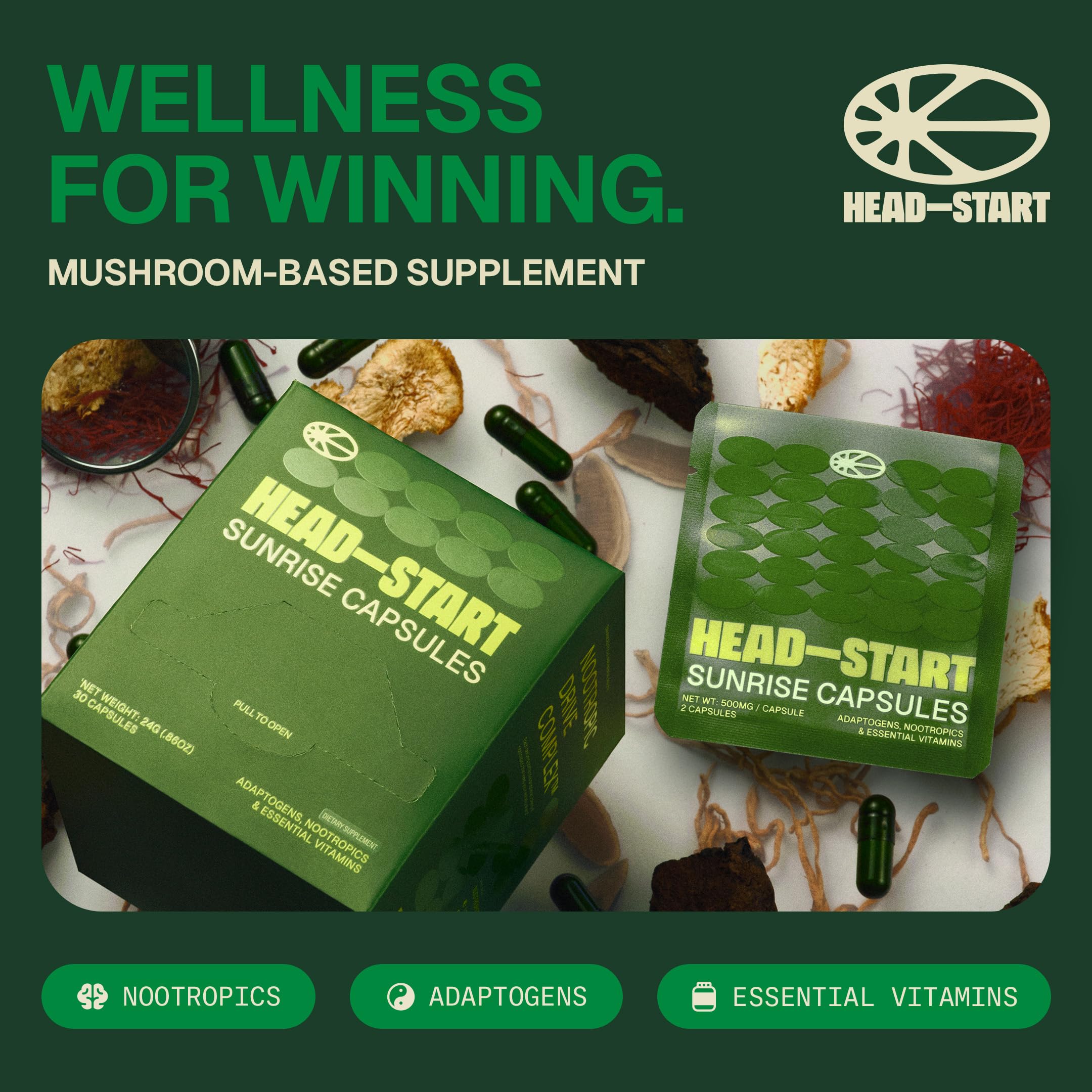 HEAD-START Sunrise Capsules batch-tested seal signals safety and quality