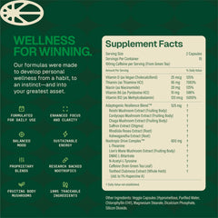 HEAD-START Sunrise Capsules packaging box highlights vegan non-GMO formula