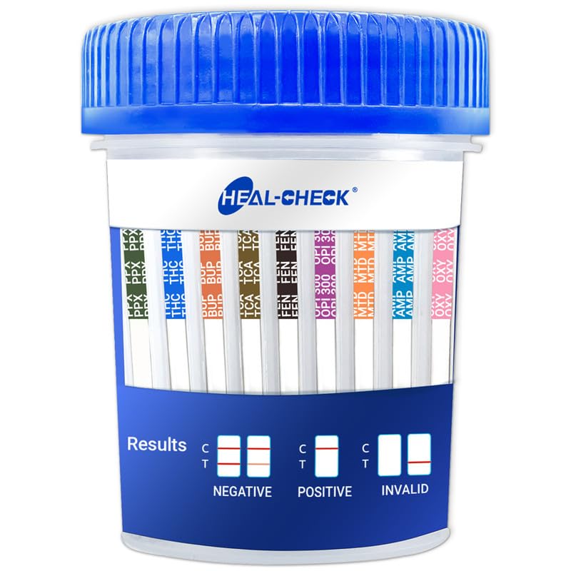 Heal-CHECK 6-pack urine test kit box for convenient home screening.