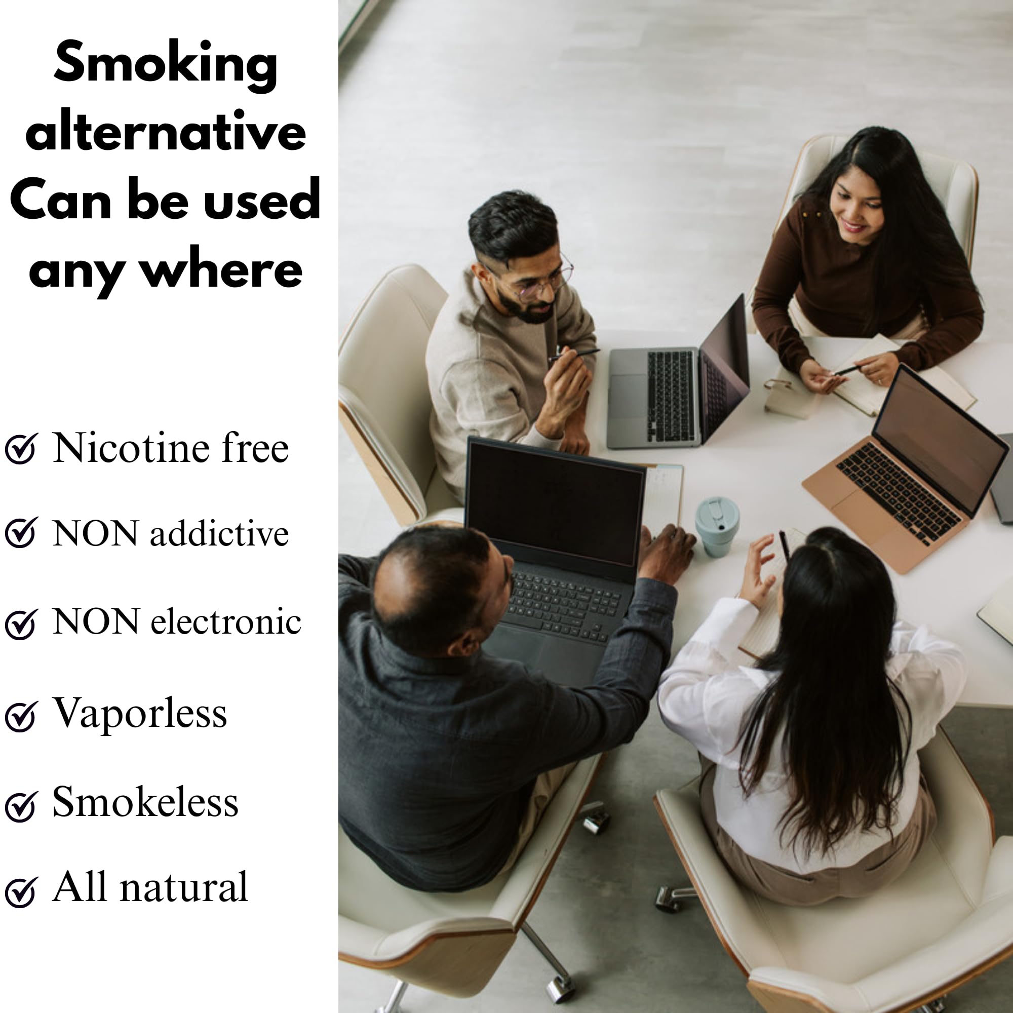 Healfs smokeless inhaler travel-friendly design supports routines at work and on the move