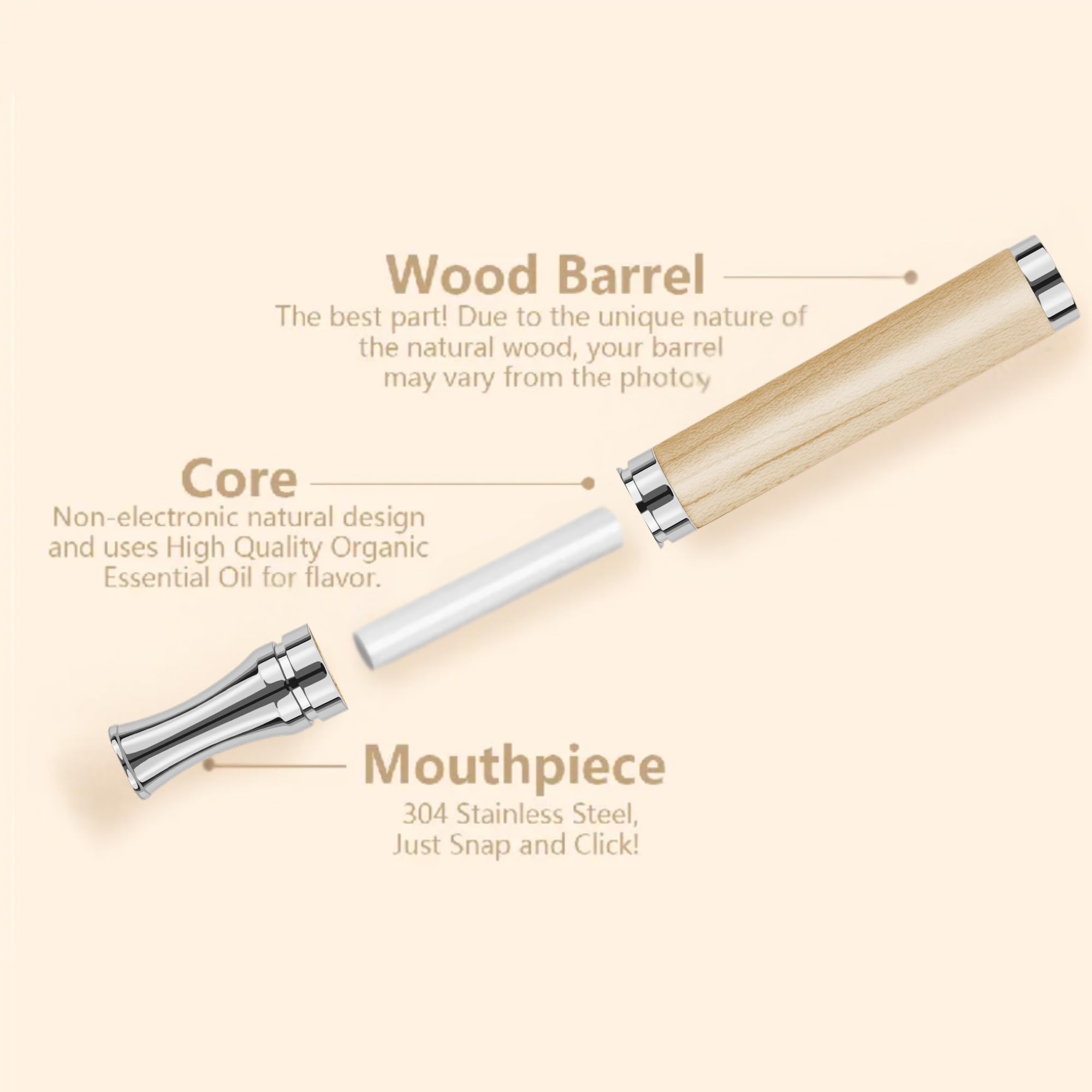 Healfs smokeless inhaler in-use puff demonstrates a soothing, flavorful experience