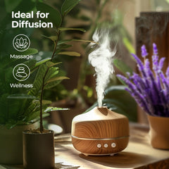 Healing Solutions lavender oil creating ambient room scent