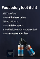 HEALMUSZ Foot Fungus Spray bottle top view emphasizing easy-to-use pump.