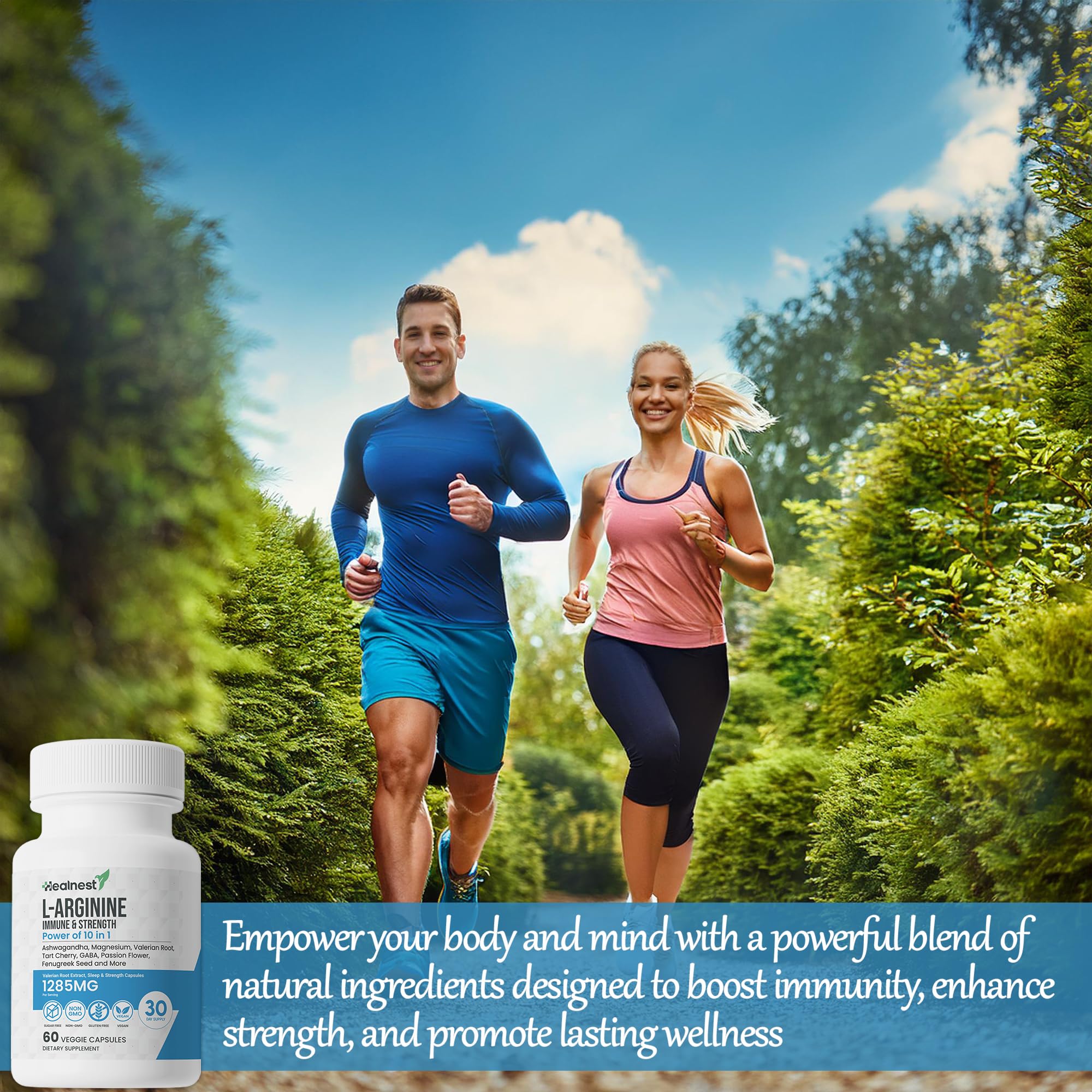 HEALNEST night-recovery tart cherry scene conveys potential nighttime recovery.