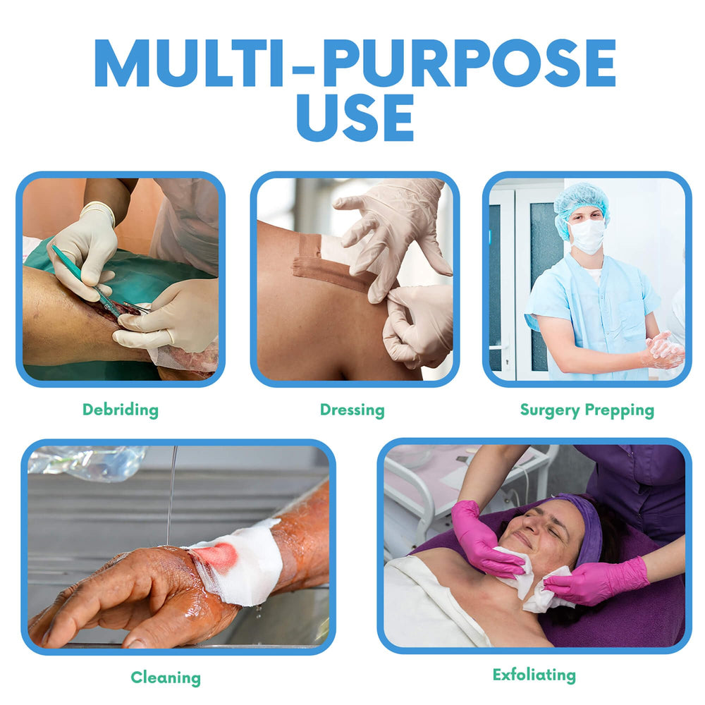 Healqu 800-count pack keeps essential gauze ready for busy clinics.