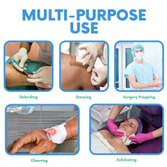 Healqu 800-count pack keeps essential gauze ready for busy clinics.