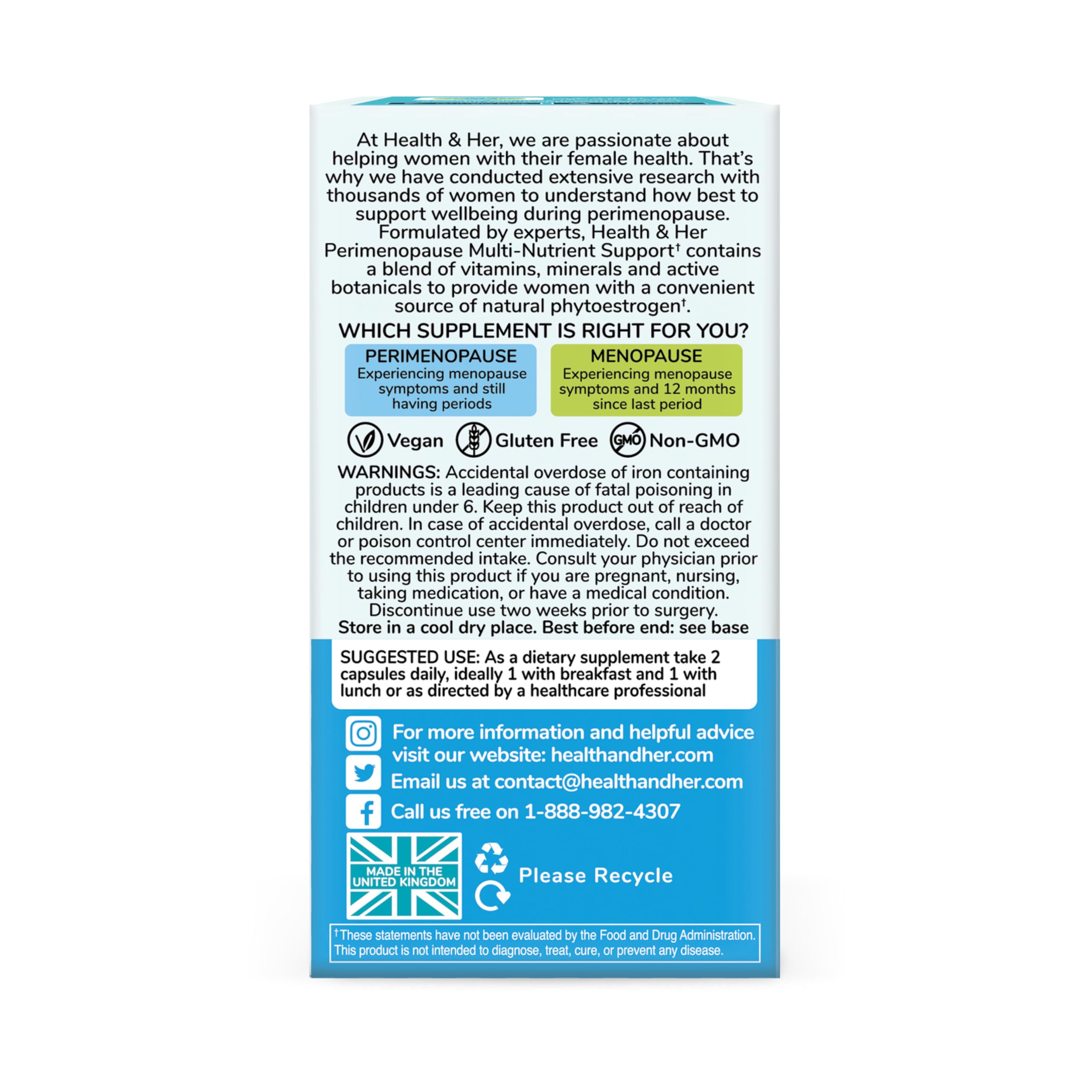 Recyclable sealed bottle emphasizes cruelty-free and sustainable packaging.