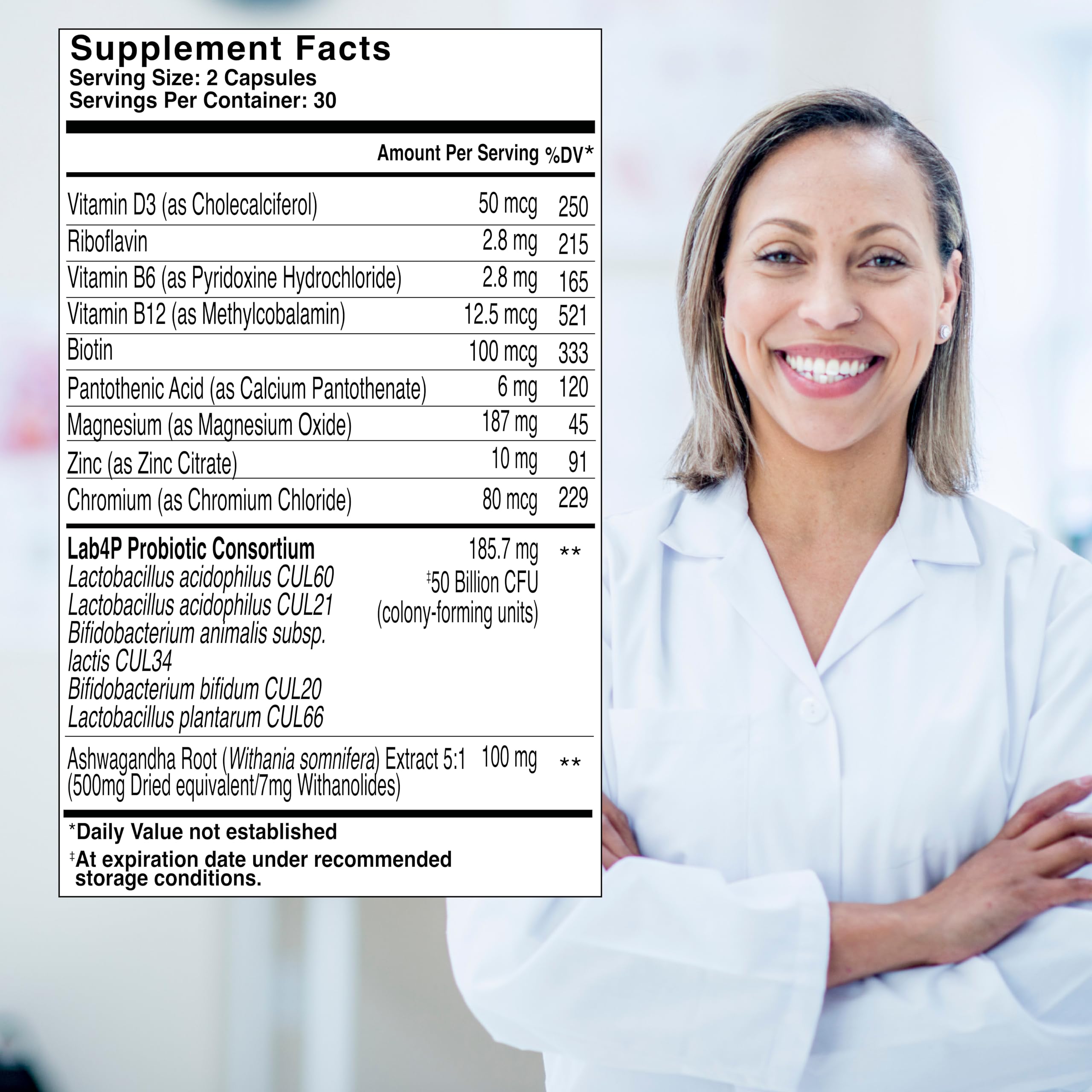 Health and Her perimenopause support app screenshot for tracking symptoms and tips.