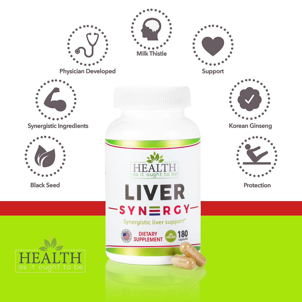 Health As It Ought To Be Liver Syn3rgy black seed focus with thymoquinone potential.