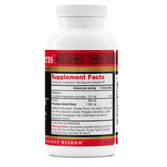Health Concerns Calm Spirit capsules closeup highlights convenient daily wellness support.