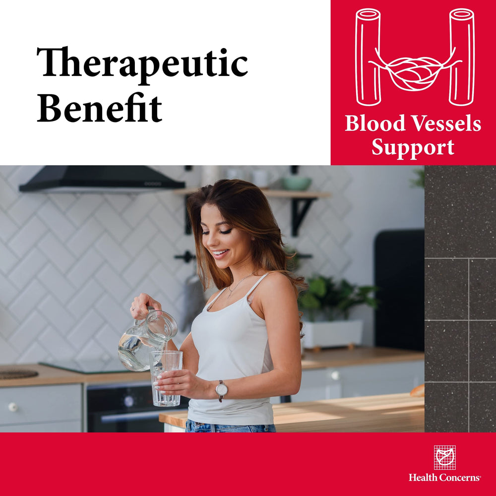 Health Concerns Formula H packaging display communicates trust and a 30-day supply.